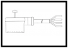 Würfelstecker DIN 43650 mit anvulkanisiertem Kabel; Type: CA11 24A3W 52030000