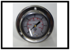 Manometer 63 mm G 1/4" hinten p= 0-60 bar Glyzerin gefüllt