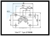 Grundplatte NG 6 für 2FRM6; Type: G502/01