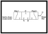Drehschieberventil  3/2 Wege 3/4"; Type: DDF3V04A