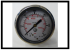 Manometer 63 mm G 1/4" hinten p= 0-600 bar Glyzerin gefüllt