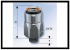 Membrandruckschalter mit Flachstecker; Type: 016640703-1-027