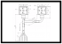 2 Würfelstecker DIN 43650 mit anvulkanisiertem Kabel; Type: CA21 24A3W 524 1500 01