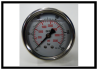 Manometer 63 mm G 1/4" hinten; p= 0-250 bar Glyzerin gefüllt