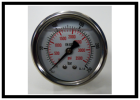 Manometer 63 mm G 1/4" hinten; p= 0-250 bar Glyzerin gefüllt