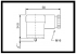 Würfelstecker DIN 43650 transparent(Gleichrichter); Type: VC13 33H8R 3 00 S