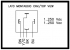 Würfelstecker DIN 43650 mit anvulkanisiertem Kabel; Type: CC11 03A00 524300001
