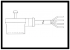 Würfelstecker DIN 43650 mit anvulkanisiertem Kabel; Type: CC11 21A2H524MT1001