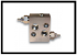 Doppelschockventil aufflanschbar auf OMS; 1/2"; Type: DCM-120-... (frei wählbar)