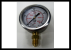Manometer 63 mm G 1/4" unten p= 0-400 bar Glyzerin gefüllt