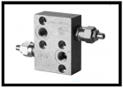 Doppelschockventil aufflanschbar auf OMP-OMR; 1/2";Type: VAFD-03-35-A-1-OMP-OMR