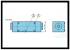 Sperrventil im A/B Kanal NG 10; Type: VP-NOV-10-D S30