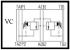Zwischenplatte NG 10 mit DBV in P nach T; Type: D-ZDB10VP2-4X/315V