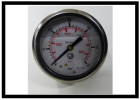 Manometer 63 mm G 1/4" hinten p= 0-60 bar Glyzerin gefüllt