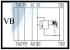 Zwischenplatte NG 10 mit DBV in P nach T; Type: D-ZDB10VP2-4X/315V