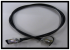 Meßschlauch DN 2; Type: SMA 3 / SMA 3 - 1000 lang