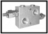 Druckbegrenzungsventil einstellbar; Type: VMDI80-...-...-... (frei wählbar)