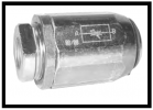 Drosselventil mit axialer Verstellung 1/2"; Type: VRB03