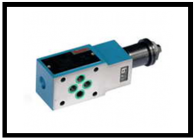Zwischenplatte NG 10 mit DBV in P nach T; Type: D-ZDB10VP2-4X/315V