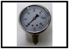 Manometer 63 mm G 1/4" unten p= 0-60 bar Glyzerin gefüllt