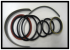 Dichtsatz für Schließzylinder 2000 KG; Type: DISA 683