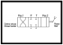 Drehschieberventil  4/3 Wege 3/8"; Type: IDF4V02 ... ... (frei wählbar)