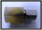 Manometeranschluss-Verschraubung mit Dichtkegel; Type: MAV E 08-SR 1/2"