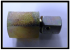 Manometeranschluss-Verschraubung mit Dichtkegel; Type: MAV E 08-SR 1/2"