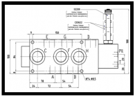 8/3 Wegeventil/ Weichenventil; Type: 16461880-20-5-0