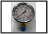 Manometer 100 mm G 1/2" unten p= 0-1000 bar Glyzerin gefüllt